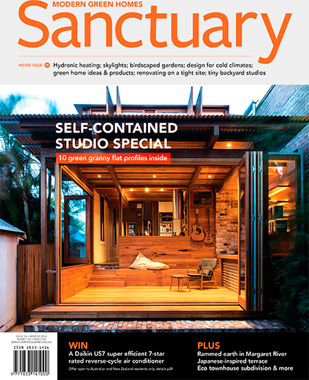 Cover Sanctuary Magazine - Pedersen Architecture